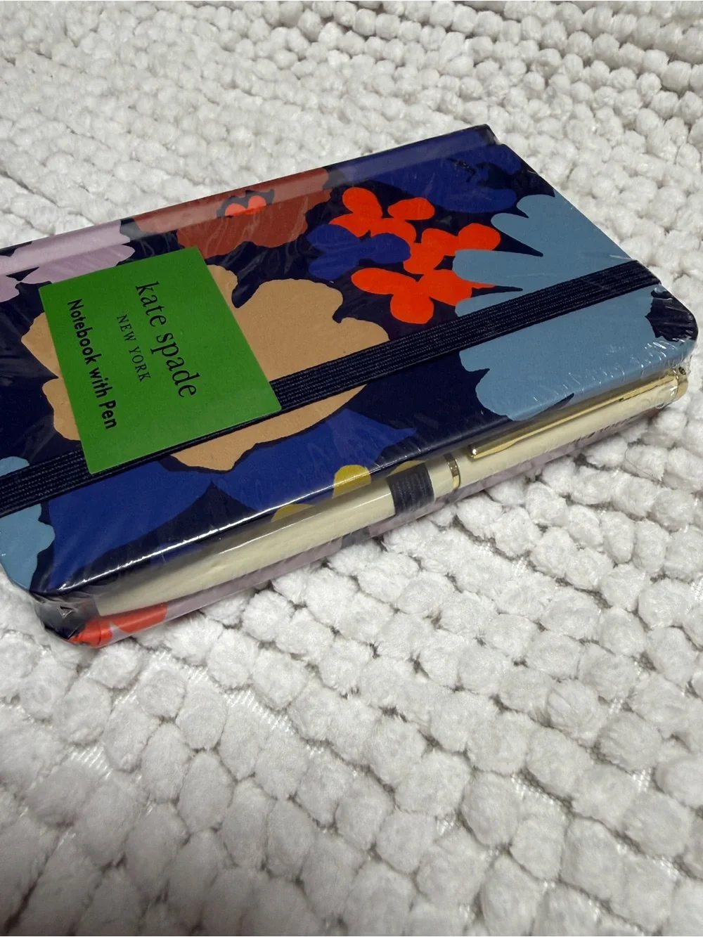 Kate Spade Swing Flora Mini Notebook With Pen Retired Colorway NWT